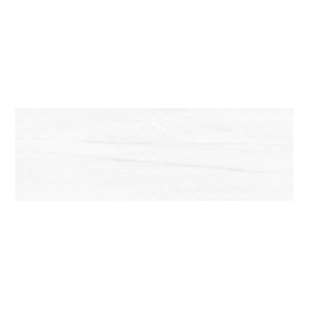 Keros Cortino Shade Gris 30x90 biała płytka ścienna