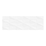 Keros Expression Foro Blanco 30x90 biała płytka dekoracyjna