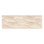 Keros Decorado City Hojas Beige 25x75 płytka z motywem fali