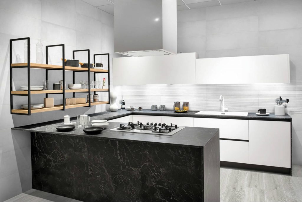 Keros Thames Lines Gris 30x90