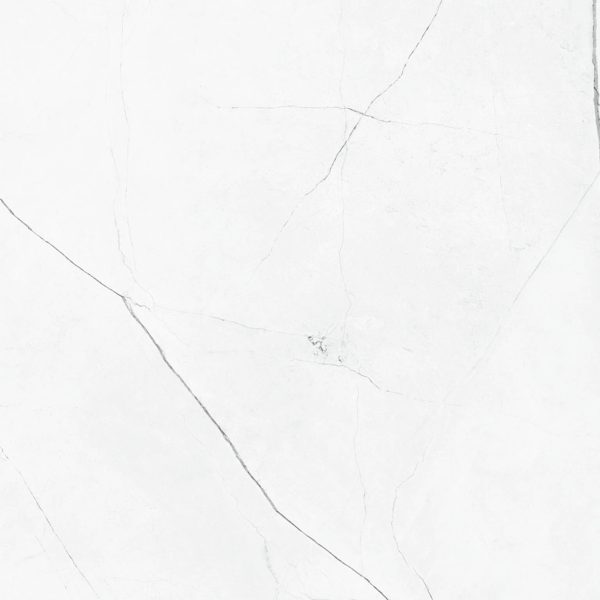 Keros Vernazza Blanco 80x80 biała płytka z żyłką