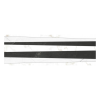 Keros Vernazza Doria 30x90 biało-czarna płytka ścienna