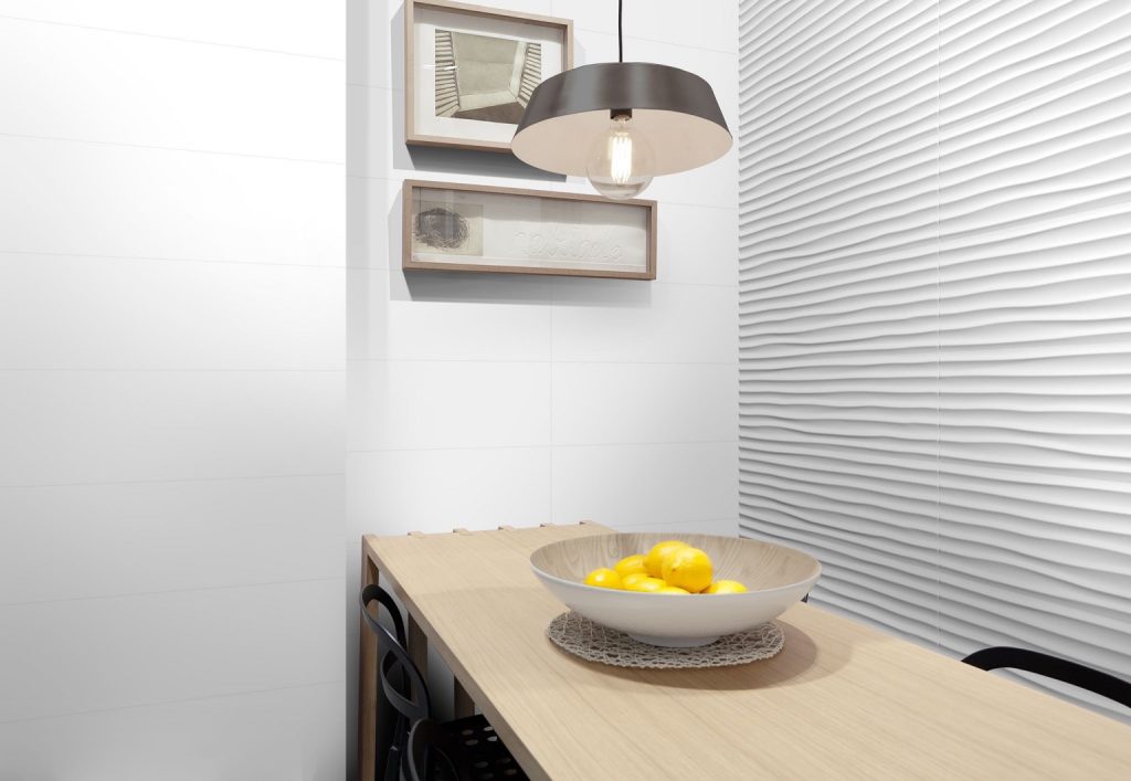 Keros White Liso 25x75