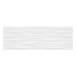 Keros White Sea Mate 30x90 płytka z motywem fali
