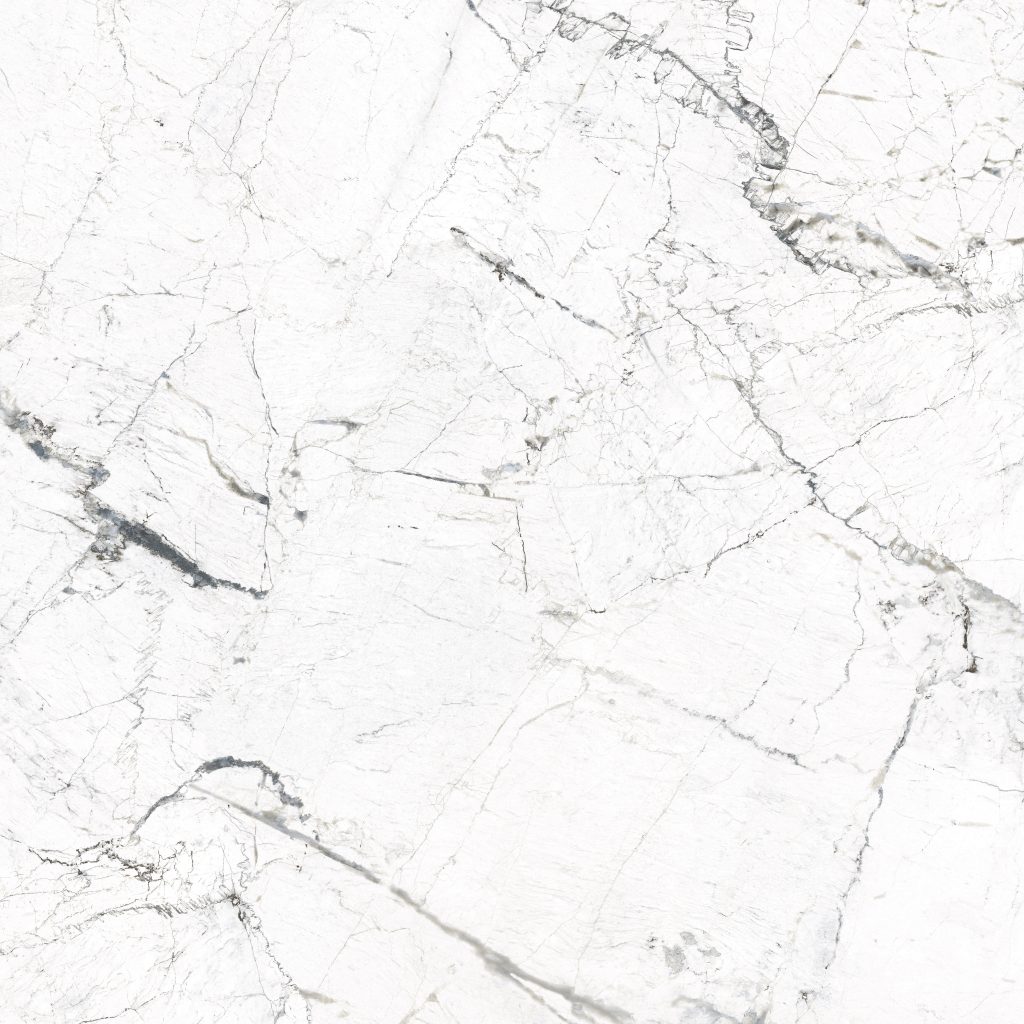 Fanal Windsor White 120x120 biała płytka z niebieską żyłką