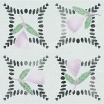 Harmony Dakar Garden 12,3x12,3 płytka ze wzorem tulipanów