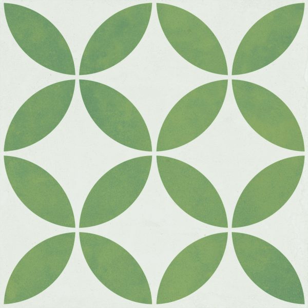 Harmony Mayari Green Petals LT 22,3x22,3 płytka dekoracyjna