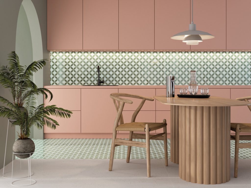 Harmony Mayari Green Petals LT 22,3x22,3