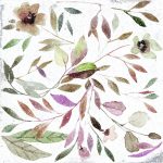 Harmony Mayolica Garden 14,8x14,8 płytka z kolorowymi kwiatami