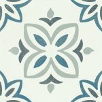 Harmony Provenza Blue Bloom 22,3x22,3 płytka w stylu hiszpańskim