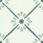 Harmony Provenza Blue Flower 22,3x22,3 płytka w stylu hiszpańskim