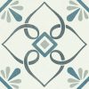 Harmony Provenza Blue Petals 22,3x22,3 płytka w stylu hiszpańskim