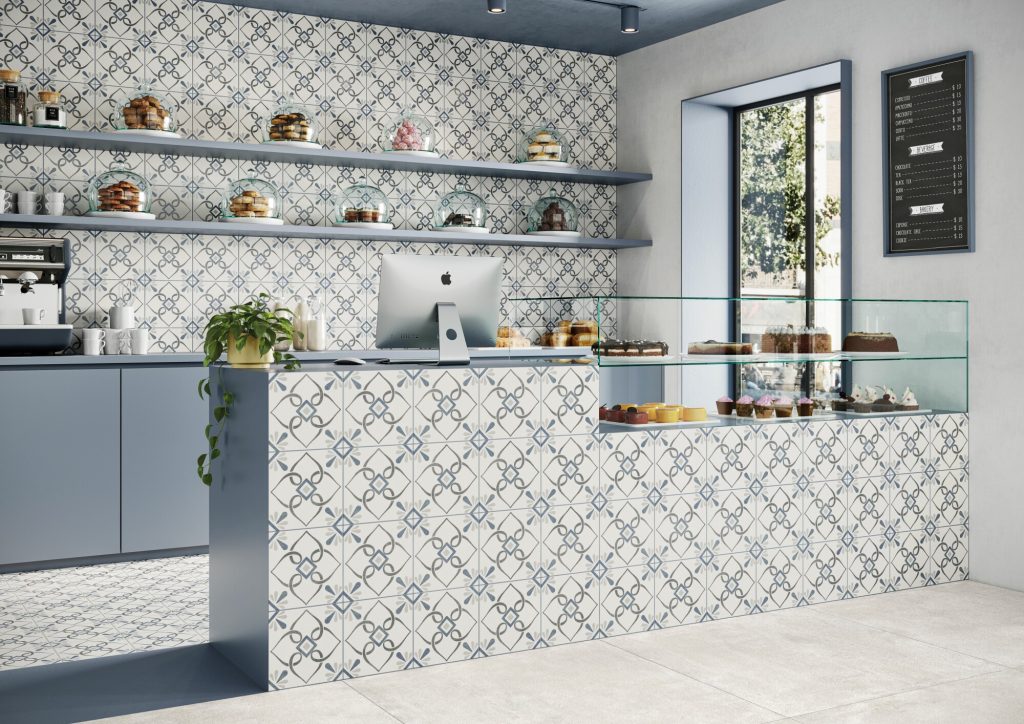 Harmony Provenza Blue Petals 22,3x22,3