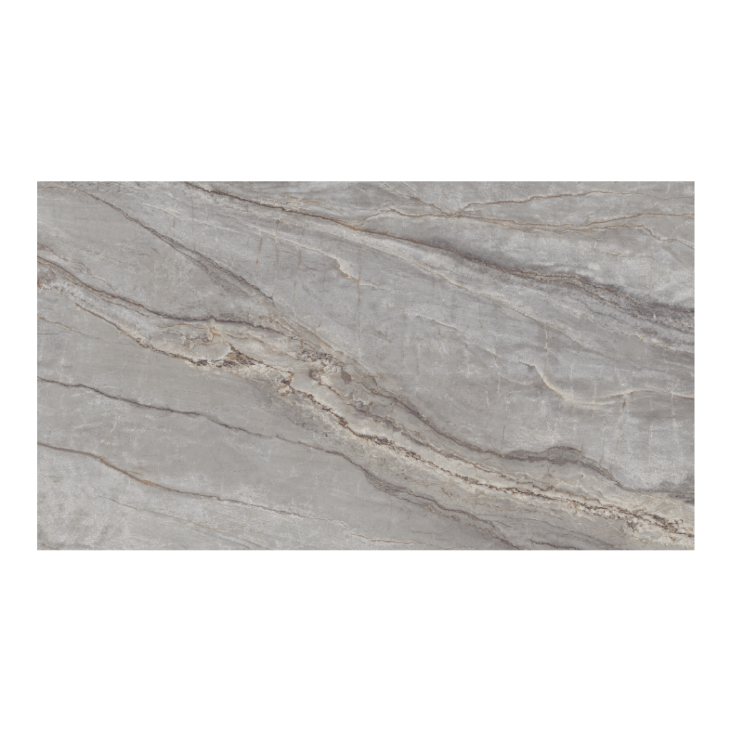 Museum Dahlia White SP/100x180/R biała płytka z żyłką