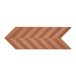 Harmony Fold Clay 15x38 czerwona jodełka