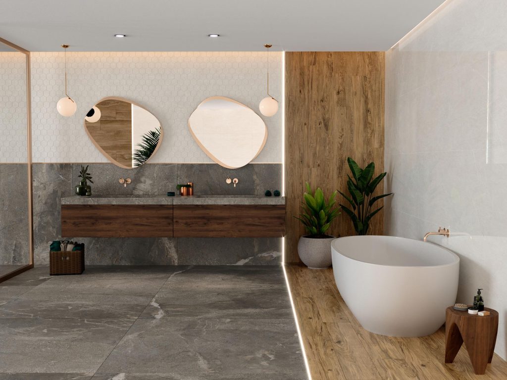 Tau Ceramica Mainstone Gray Rec 60x120