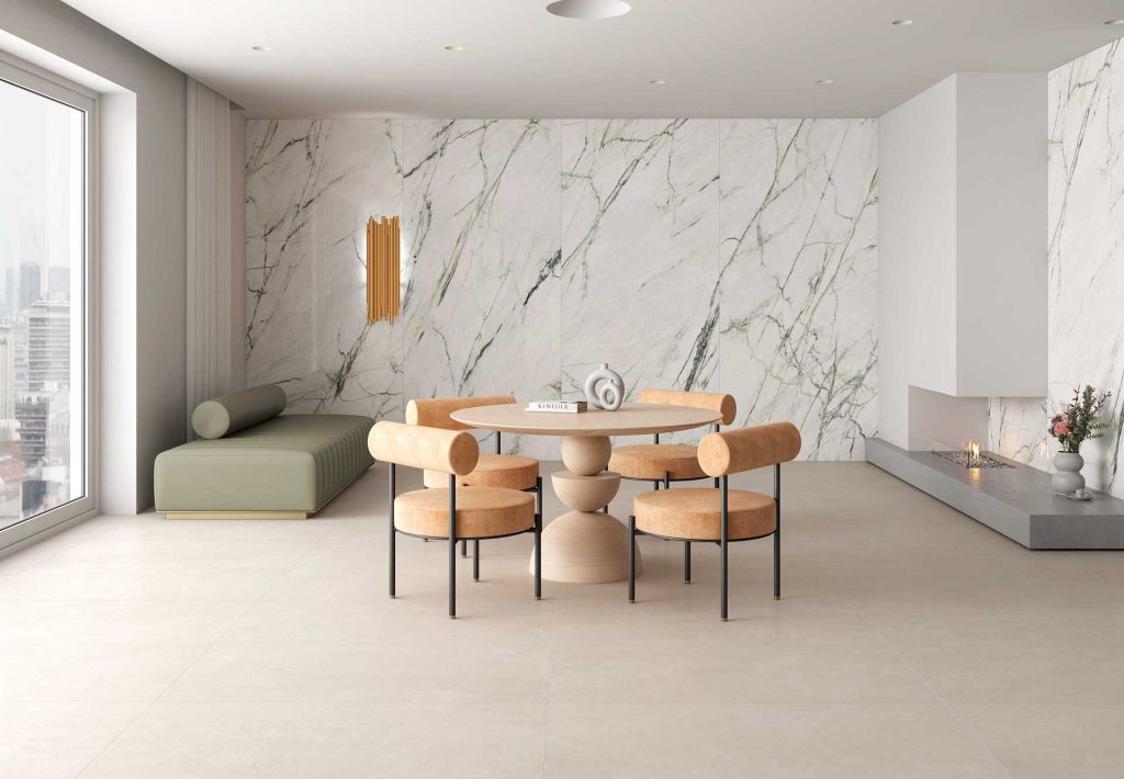 Tau Ceramica Calacatta Green Pul 120x280