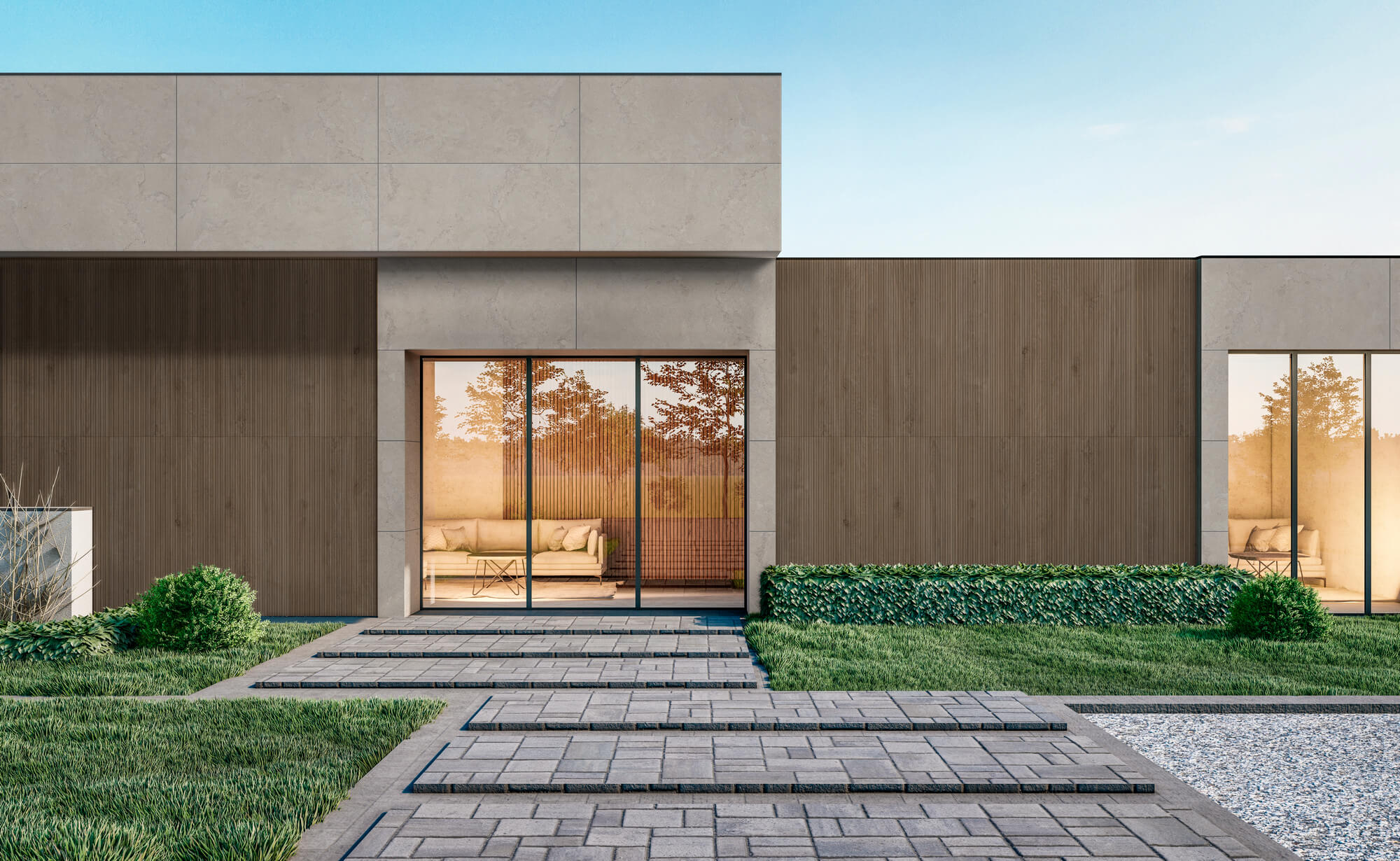 Mykonos Couvet Petra Sand 75x150 imitacja kamienia