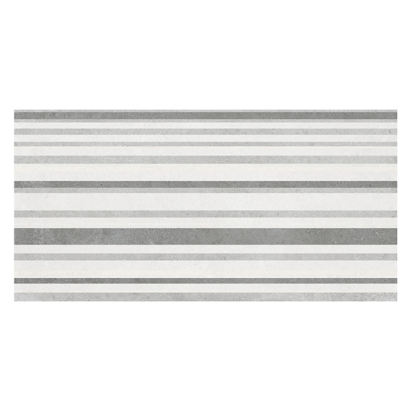 Mykonos Couvet Stone Lines Grey 75x150 płytka w szare paski