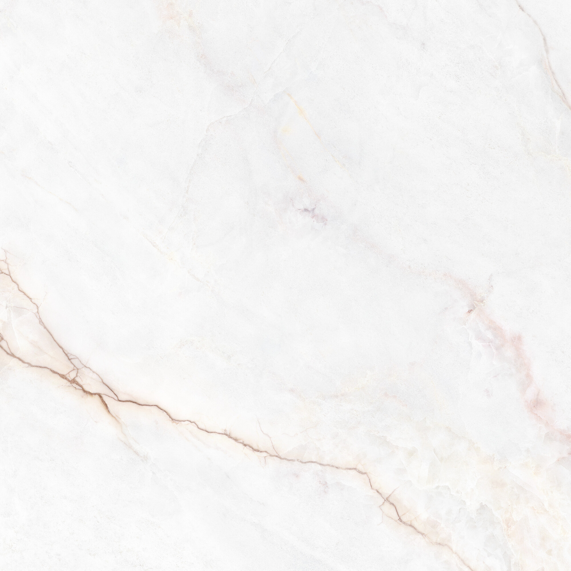 Museum Dhalia White SP/100x100/R biała płytka z żyłką Museum Dhalia White SP/100x100/R biała płytka z żyłką