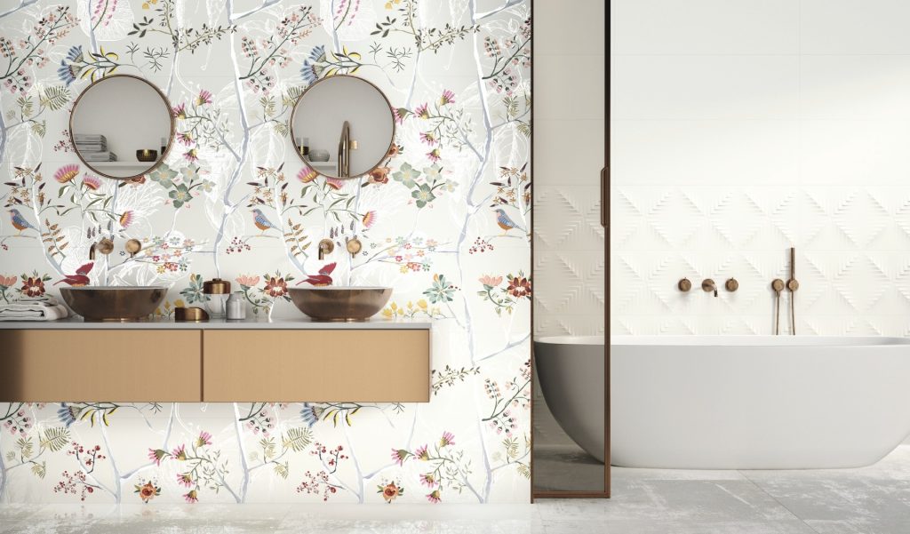 "Kwiatowa Harmonia: Płytki Ceramiczne z Motywem Kwiatów w Twoim Wnętrzu" W świecie aranżacji wnętrz, gdzie każdy detal ma znaczenie, płytki ceramiczne z motywem kwiatowym wyróżniają się jako wyjątkowy sposób na dodanie uroku i natury do każdego pomieszczenia. Od klasycznych wzorów po nowoczesne interpretacje, te płytki są nie tylko praktyczne, ale również dodające charakteru elementy dekoracyjne. W tym obszernym artykule odkryjemy, dlaczego płytki ceramiczne z motywem kwiatowym są tak popularne, jakie są ich zalety oraz jak można je efektywnie wykorzystać w różnych pomieszczeniach. Wprowadzenie Kwiatowej Magii Płytki ceramiczne z motywem kwiatowym to nie tylko elementy dekoracyjne, ale również manifestacja natury w naszym domu czy biurze. Ich popularność wynika z uniwersalności, ponieważ kwiaty od zawsze były inspiracją dla artystów i designerów. Dzięki nim można stworzyć wnętrza, które emanują spokojem, świeżością i przytulnością. ViVa la Variedad: Różnorodność Wzorów i Kolorów Różnorodność dostępnych wzorów i kolorów płytek ceramicznych z motywem kwiatowym pozwala na dopasowanie ich do każdego stylu aranżacji. Od delikatnych, pastelowych kwiatuszków po wyraziste, kolorowe bukiety, możliwości są praktycznie nieograniczone. Niezależnie od tego, czy preferujesz romantyczny, vintage look czy też nowoczesną elegancję, zawsze znajdziesz coś odpowiedniego dla siebie. Efekt Wizualnego Powiększenia Przestrzeni Jedną z największych zalet płytek ceramicznych z motywem kwiatowym jest ich zdolność do optycznego powiększania przestrzeni. Jasne, pastelowe kolory i delikatne wzory mogą sprawić, że nawet najmniejsze pomieszczenia wydadzą się bardziej przestronne i przyjazne. To doskonałe rozwiązanie dla osób mieszkających w niewielkich apartamentach czy też poszukujących sposobu na optyczne powiększenie swojego domu bez konieczności przeprowadzania kosztownych remontów. Trwałość i łatwość w Utrzymaniu Czystości Płytki ceramiczne z motywem kwiatowym są nie tylko estetyczne, ale także bardzo praktyczne. Ich gładka powierzchnia jest łatwa do czyszczenia i odporna na zabrudzenia, co sprawia, że utrzymanie ich w czystości jest proste i wygodne. Wystarczy regularne przecieranie wilgotną szmatką, aby zachować ich świeżość i blask na wiele lat. Wnioski Płytki ceramiczne z motywem kwiatowym to nie tylko elementy dekoracyjne, ale również manifestacja naszej miłości do natury i harmonii. Ich różnorodność wzorów i kolorów, zdolność do optycznego powiększania przestrzeni oraz łatwość w utrzymaniu czystości sprawiają, że są one doskonałym wyborem do każdego pomieszczenia. Dzięki nim można stworzyć wnętrza, które nie tylko zachwycają swoim wyglądem, ale również tworzą przyjemną i relaksującą atmosferę. Ożyw swoje wnętrze kwiatowym urokiem już dziś, wybierając płytki ceramiczne z motywem kwiatowym!