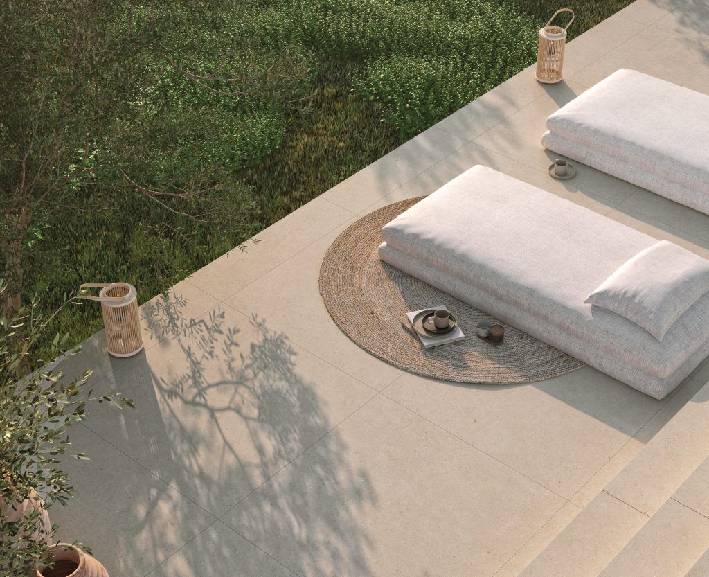 Durstone Somport Sand Natural 120x120x2 płytka tarasowa 2cm