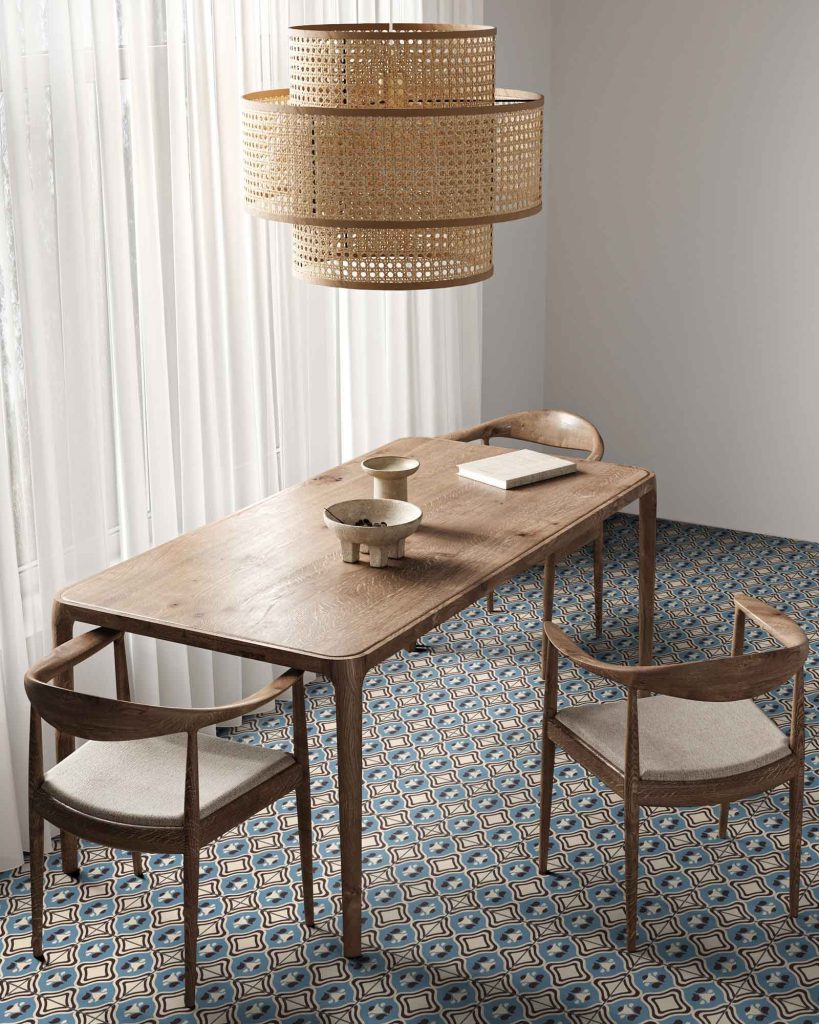 Aparici Danube Oskar 59,2x59,2 płytka w geometryczne wzory