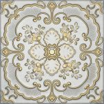 Aparici Kintsugi White Basi 30,5x30,5 tłoczony wzór