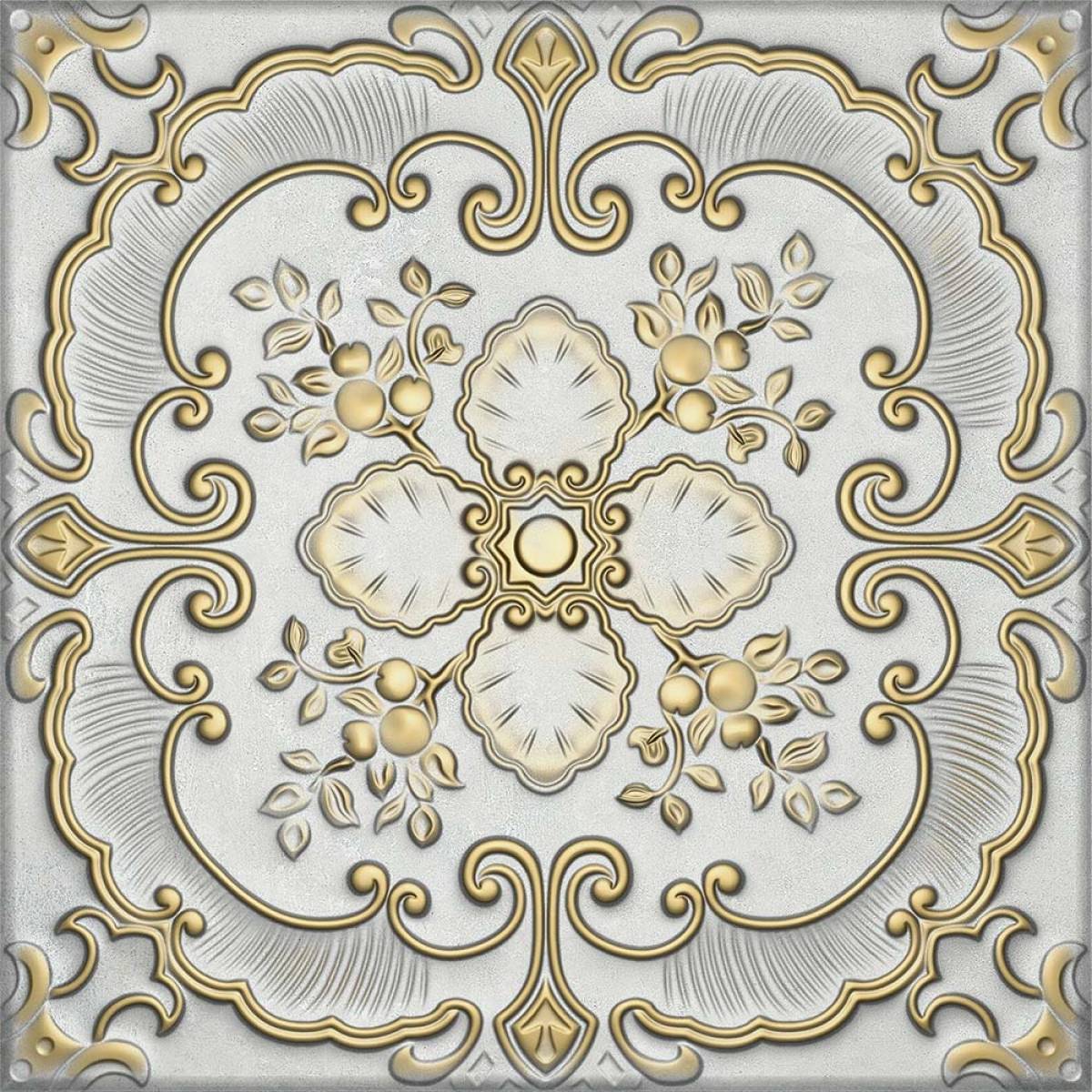 Aparici Kintsugi White Basi 30,5x30,5 tłoczony wzór Aparici Kintsugi White Basi 30,5x30,5 tłoczony wzór