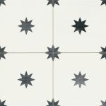 Realonda Star White 44x44 płytka w gwiazdy