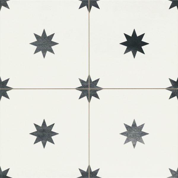Realonda Star White 44x44 płytka w gwiazdy