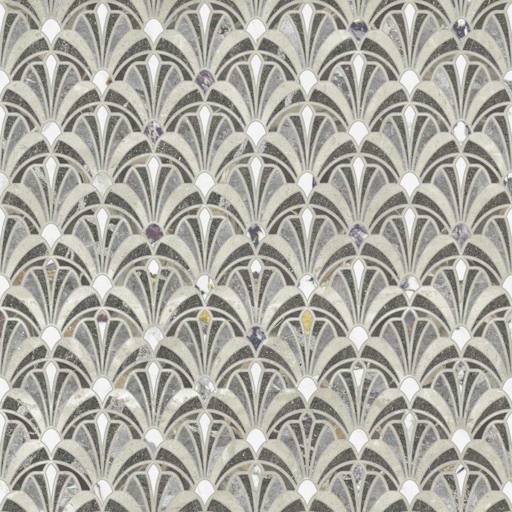 Aparici Sunderland Hilton Lappato 59,55x59,55 płytka w geometryczny wzór