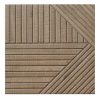 Realonda Tangram Wood Oak 44x44 ryflowana płytka drewnopodobna