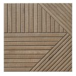 Realonda Tangram Wood Oak 44x44 ryflowana płytka drewnopodobna