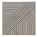 Realonda Tangram Wood Olive 44x44 ryflowana płytka drewnopodobna