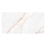 Museum Dhalia White NT/75,5x151/C/R biała płytka ze złotą żyłką