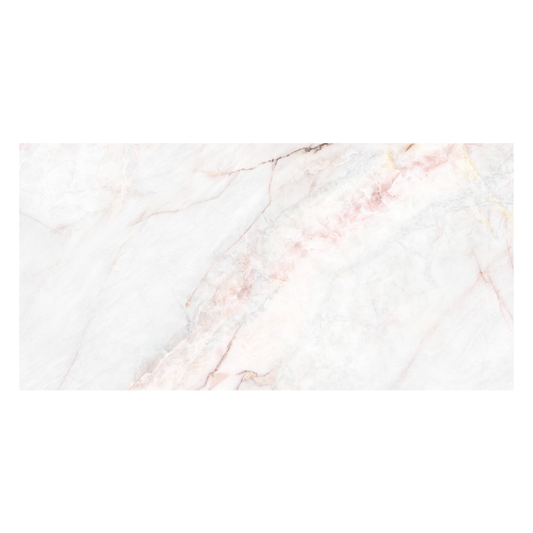 Museum Dhalia White NT/60x120/C/R biała płytka z żyłką Museum Dhalia White NT/60x120/C/R biała płytka z żyłką