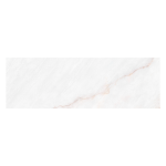 Museum Dhalia White SP/33,3x100/R biała płytka z żyłką