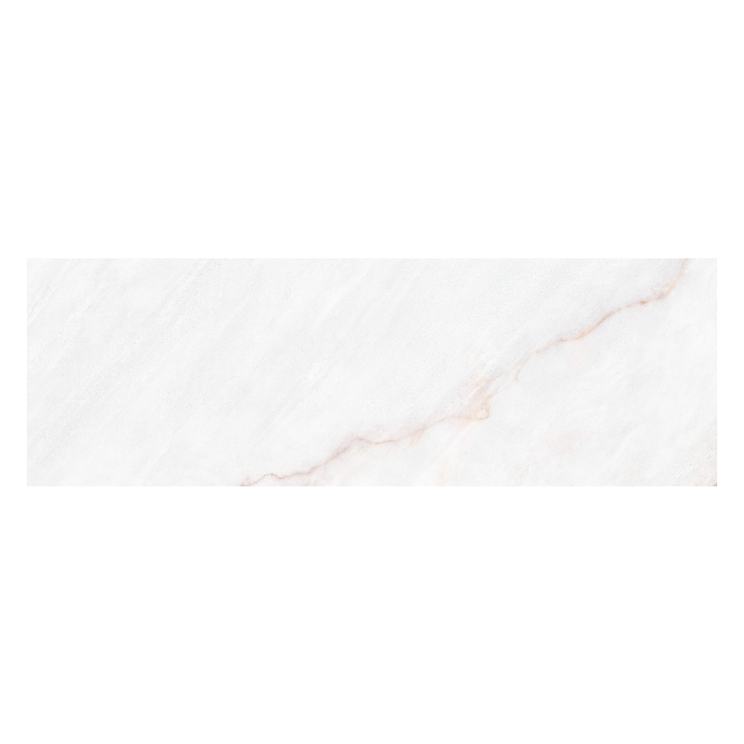 Museum Dhalia White SP/33,3x100/R biała płytka z żyłką Museum Dhalia White SP/33,3x100/R biała płytka z żyłką