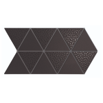 Realonda Triangle Deco Black 48,5x28 płytka w trójkąty