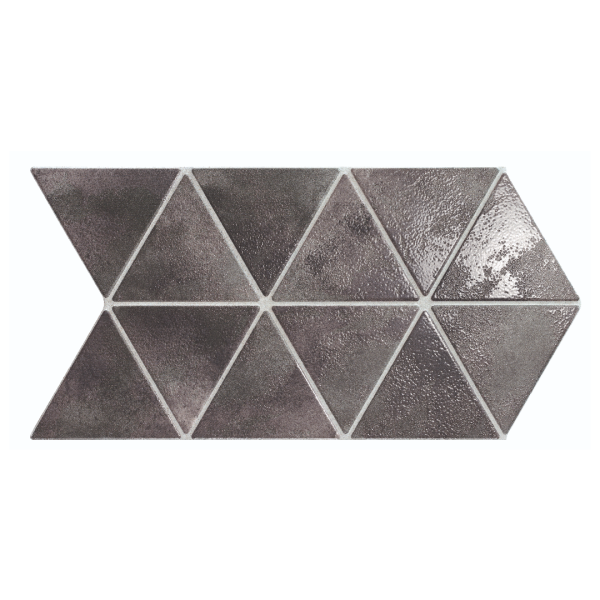 Realonda Triangle Craft Charcoal 48,5x28 płytka w trójkąty