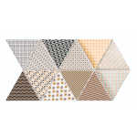 Realonda Triangle Glossy Patchwork 48,5x28 płytka w trójkąty