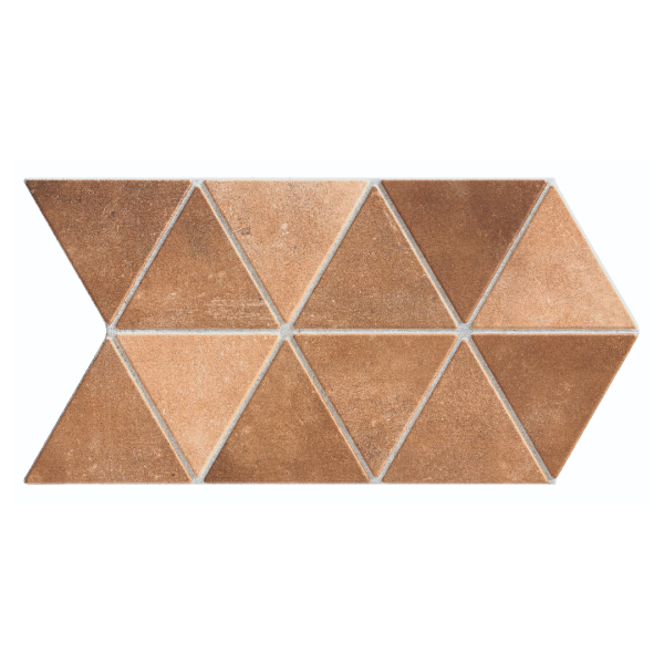 Realonda Triangle Parma Terra 48,5x28 płytka w trójkąty