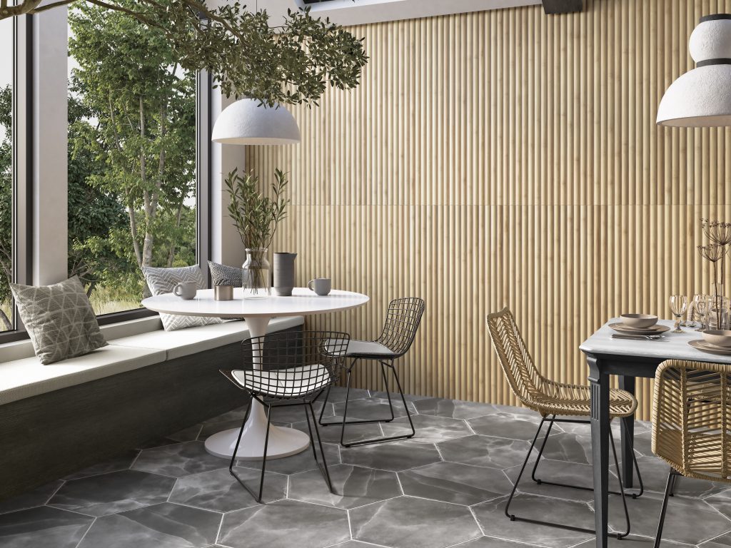 Realonda Bamboo Natural 40x120 dekoracja drewnopodobna