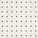 Realonda Cordoba Negro 44x44 czarno biała mozaika