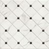 Realonda Siena 44x44 czarno-biała mozaika