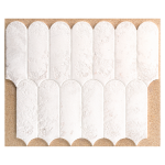 Natucer Palmetto White Matt 7,2x19,5 płytka w kształcie retro