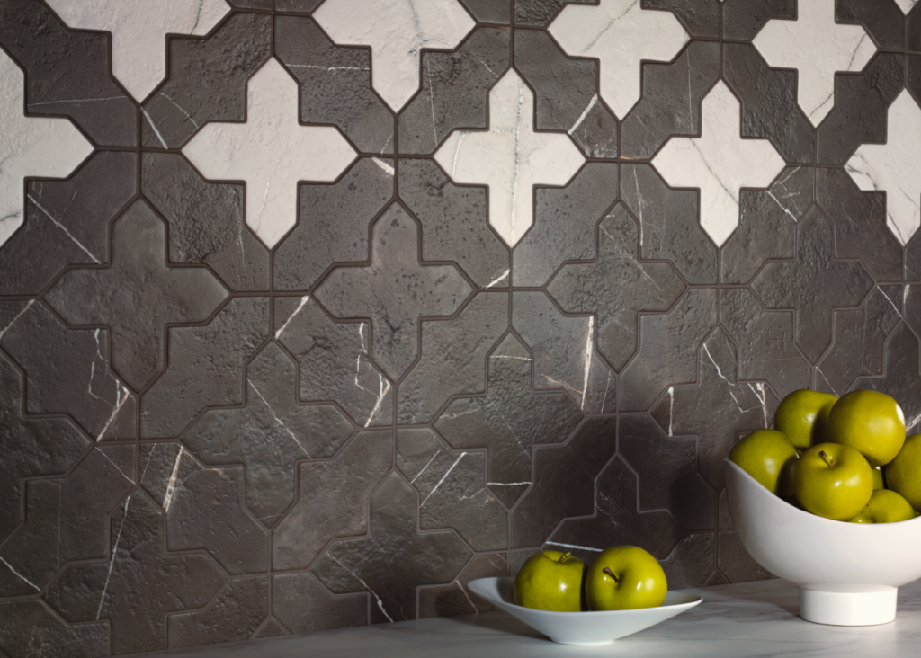 Natucer Instanbul Loop Night 18x6,2 płytka w kształcie krzyża