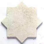 Natucer Petra Star White 15,5x15,5 płytka w kształcie gwiazdy