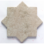 Natucer Petra Star Fossil 15,5x15,5 płytka w kształcie gwiazdy